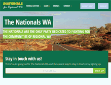 Tablet Screenshot of nationalswa.com